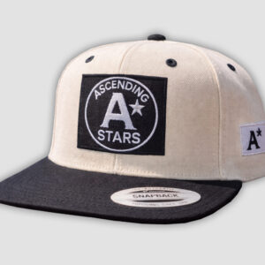ascending stars snapback cream/black