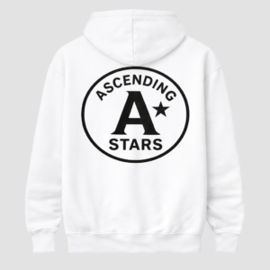 ascending stars hoodie white